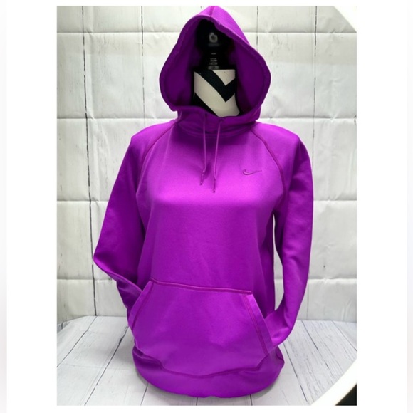 Nike Tops - Nike Women's Thermal Fit Purple Hoodie